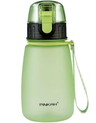 Фітнес-пляшка Pinkah Tritan Sports PJ-748T 460 мл Зелена з чорним 015081 фото