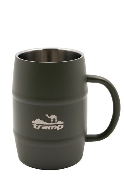 Термо чашка з кришкою Tramp 0,5 л оливкова iz13731 фото