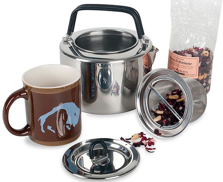 Чайник Tatonka Teapot 1.5 L Сірий TAT 4016.000 фото