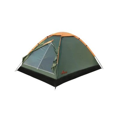 Палатка трехместная Totem Summer 3 V2 TTT-028 однослойная летняя Зелёный 210 х 180 х 120 см iz12910 фото