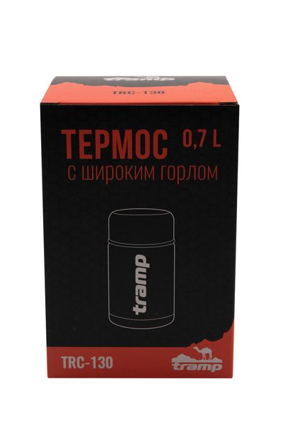 Харчовий термос для їжі TRAMP TRC-130 0,7л Silver iz13639 фото
