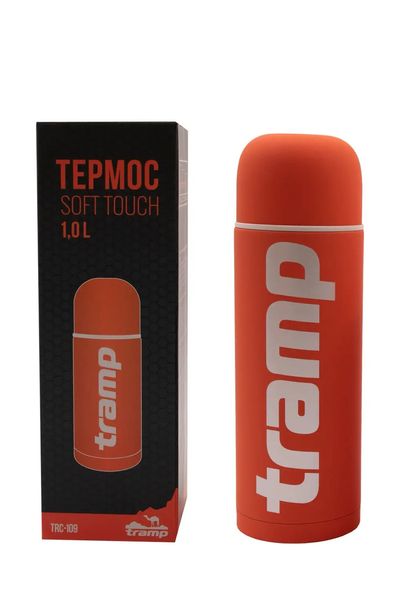Термос питний Tramp Soft Touch 1,2 л помаранчевий iz13664 фото