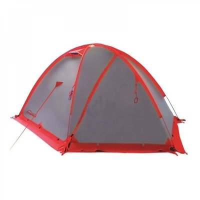 Палатка двухместная Tramp ROCK 2 V2 с внешними дугами 300х220x120 см iz12917 фото