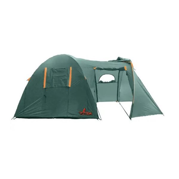 Палатка кемпинговая Totem Catawba 4 (V2) TTT-024 с тамбуром 4 местная высокая iz12921 фото