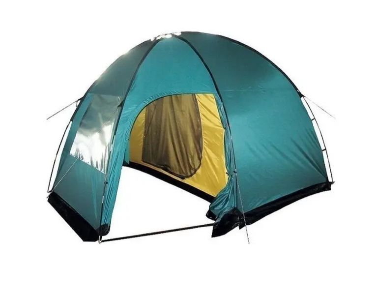 Палатка трехместная Tramp Bell 3 (V2) TRT-080 Green 113463 фото