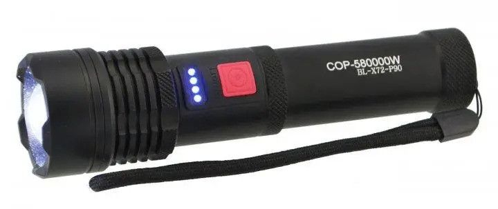 Ліхтарик тактичний акумуляторний BL-X72-P90 7316 019318 фото