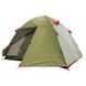 Палатка трехместная туристическая Tramp Lite Tourist 3 двухслойная Зеленый iz12935 фото 1