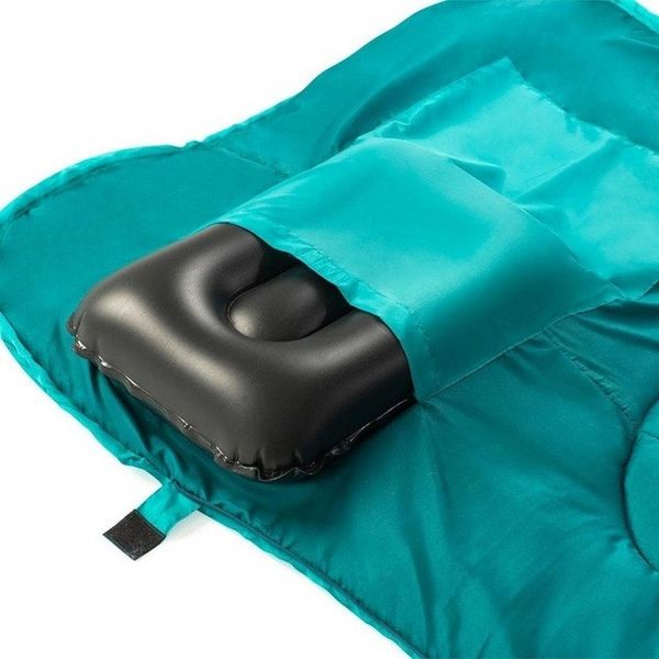 Одеяло спальный мешок с подушкой Bestway 68100 Evade 10 Blue 114729 фото