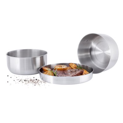 Набор посуды Tatonka Multi Pot Set Серебристый TAT 4007.000 фото