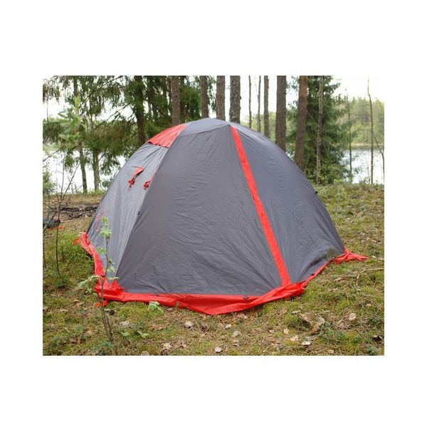 Палатка туристическая двухместная Tramp Peak 2 V2 TRT-025 Серый (iz00054) iz00054 фото